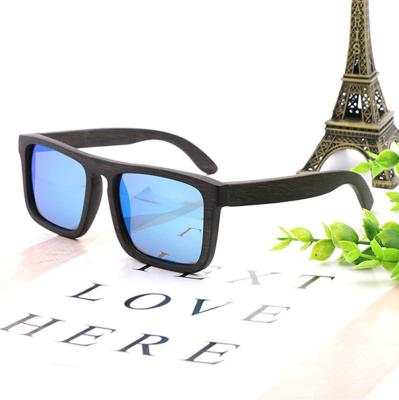 China Wood Sunglasses Wholesale Sun Glass Shades Men Women Summer Best Wood Square OEM Bamboo Polarized Sun Glass Sunglasses for sale