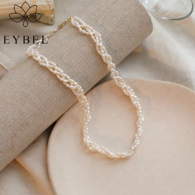 China Wholesale Jewelry S925 Sterling Silver Women Trendy Pearl Career Fashion Office/Natural Necklaces for sale