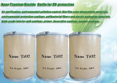 China CAS 13463-67-7 Light Blue Nano Titanium Dioxide Rutile For UV Protection for sale