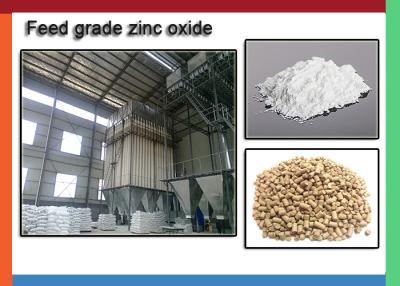 China Feed Grade White Zinc Oxide For Fertilizers , Zno Powder CAS 1314-13-2 for sale