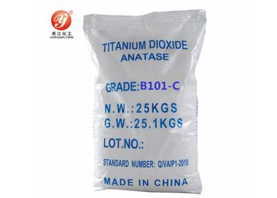 China High Hiding Power Anatase Titanium Dioxide B101 - C Low Oil Absorption for sale