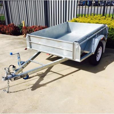 China 750kg Load Capacity 6x4 Galvanised Off Road Trailer , Off Road Tandem Camper Trailer for sale