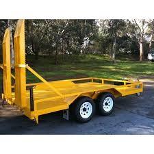 China Indespension 8x5 Plant Equipment Trailer , Construction Equipment Hauling Trailers for sale