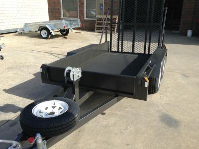 China Multi Purpose Tandem Plant Trailer With Electric Brakes / 3 Way Drawbar for sale