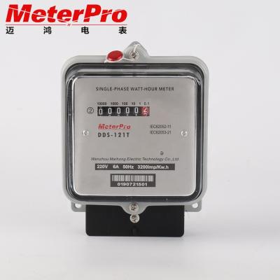 China Single Phase KWH Electricity Energy Meters DDS-121T for sale