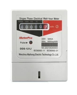 China High Reliability Single Phase Digital MINI Electric Energy Meter Power Meter for sale