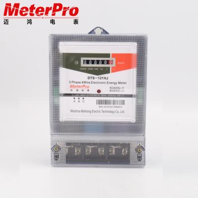 China Factory High Accuracy CE Wenzhou Standard Electricity Digital 3 Phase Meter for sale