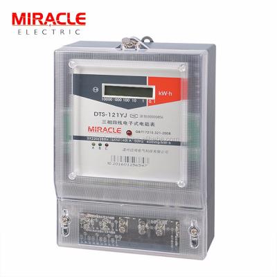 China High Accuracy Three Phase Digital Electric Kwh Meter Kwh Meters for sale