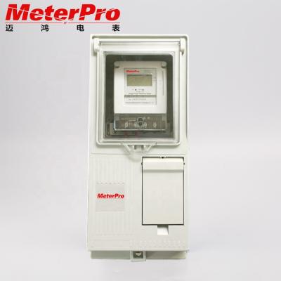 China DDSY-121F single phase electric energy meter box for sale