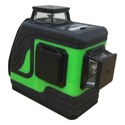 China 8 Lines 360 2D Horizontal And Vertical Cross Lines Green Laser Level With 140*80*120mm Auto Self-Leveling for sale