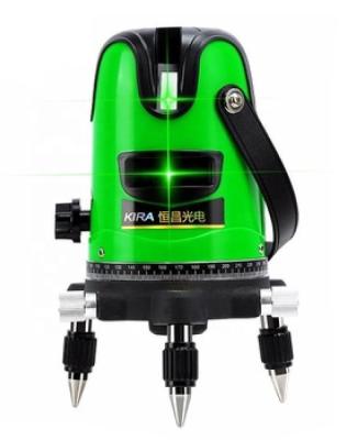 China 5 Line Green Beam Self-Leveling Horizontal Line Laser Rope Level With 360 Degree Rotary 200*120*120mm for sale