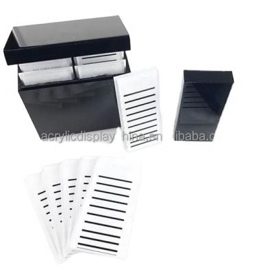 China Customized Wholesale Clear Display Box Acrylic Creative Eyelash Storage Storage Box for sale