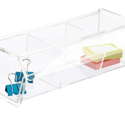 China Customized Storage Design Clear Sundries Storage Acrylic Multiple Boxes for sale