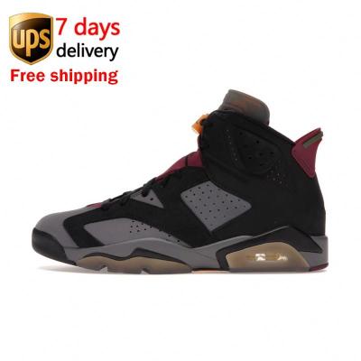 China CT8529-063 EVA Burgundy Black Navy Electric Midnight Air Jordan nike 6 rings mens retro unc for sale