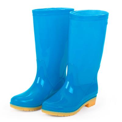 China Lightweight Waterproof PVC Water Shoes Women Raining 100% Plastic PVC Children Boot Rubber_rain_boots Custom Logo Acceptrd, goozu carton, bag for sale