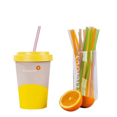 China Eco-Friendly 100% Biodegradable Natural Organic Corn Starch Custom Made Plant Drinking Straw With Wholesale Price for sale