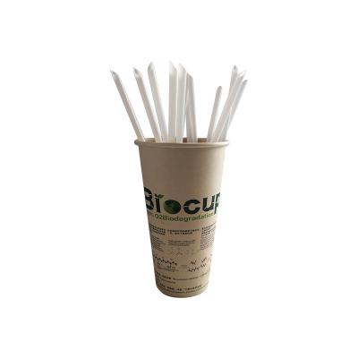 China Straight Option Disposable Plastic Curvy Individual Paper String Drinking Straws Film Biodegradable Straw for sale