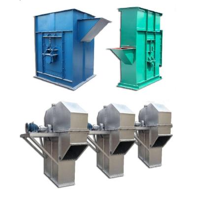 China TH Heat Resistant Type Cement Round Chain Lime Bucket Elevator Bulk Material Conveyor For Sale for sale