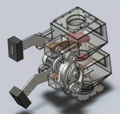 China Dust Collectors High Efficiency Rotary Airlock Valve For Ash Discharge, Air Supply And Constant Feeding for sale