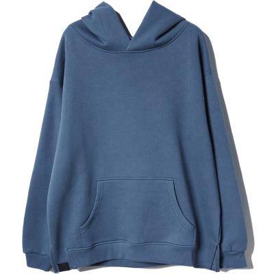 China Autumn And Winter Men's 100% Plain Cotton Anti-Shrink Plain Hoodies And Sweatshirts for sale