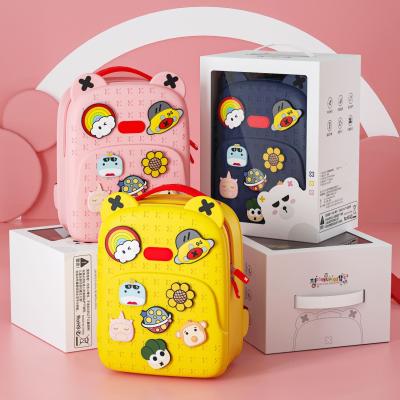 China KAMIDA Kawaii Bagpack Kids Gift Picnic Waterproof EVA Waterproof Backpack Cartoon DIY Toddler Toddler Bags School Bag With 8 Cute Decors for sale