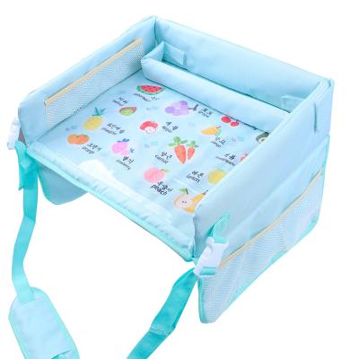 China Wholesale Travel Tray Inspire Active Toddlers Big Cartoon Kids Kids Erase Dry Board Eating Snack Tray No-Drop Baby Tablet for sale