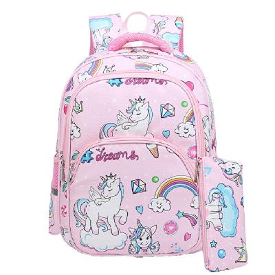 China China Fashion Rainbow Unicorn Children Backpack Kids School Toddler Bag Waterproof Package for sale