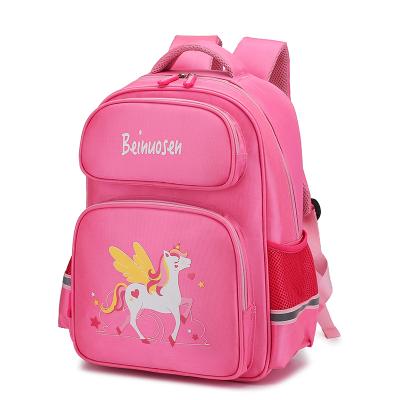 China China Waterproof Fashionable Unicorn Shoulder Bag Boys Girls Cartoon Kids Bookbag Children School Bag Backpack for sale