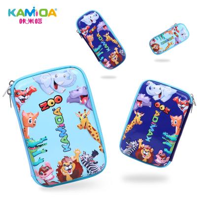 China Latest\fasion\2021 Popular NEW Design Cartoon Penbag Pencil Case School Detachable Separate Pockets Cartuchera Stationery for sale