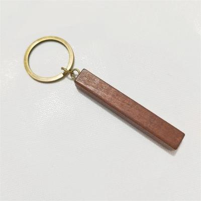 China High quality custom made wooden pendant car key chains letters pattern logo creative gift diy custom made custom made chains for sale