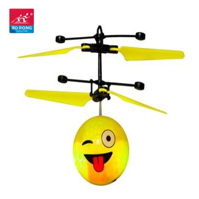 China Remote Control Flying Ball Toy Drone Spinner Rc Magic Airplanes Led Juguetes Voladores Flying Light Toys for sale