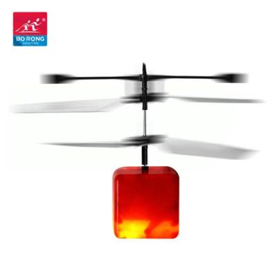 China Magic Led Remote Control Flight Ball Drone Fliegender Balls Toy Self Lighted Helicopter Radio Control Le Fly for sale