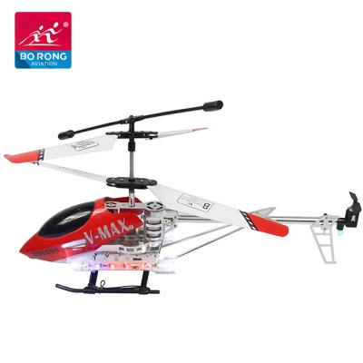 China Eco-friendly hot sale flying toy 3/3.5CH rc helicopter china material red price with led light BR6008 for sale