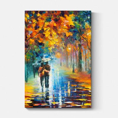 China Home Decor Factory Wholesale Ready To Hang Custom Frameless Art Painting Canvas Print Home Wall Decor for sale