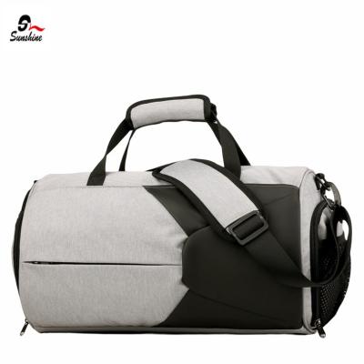 China Water Resistant Polyester Gym Club Duffle Foldable Waterproof Travel Carry Bag for sale