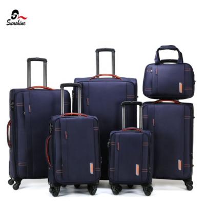 China Luxury Travel Trolley Suitcase Set Luggage With Handbag for sale