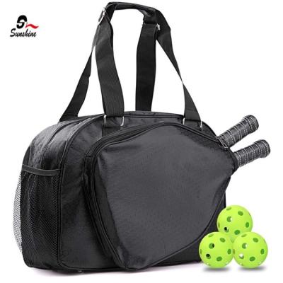 China Hot Selling Portable Pickle Bag Travel Pickle Bag DAY BACKPACK Ball Paddle Case Racket Durable Tennis Racket Bag for sale