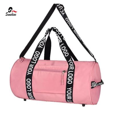 China Fashion Gym Fleece Travel Duffle Customized Sports Bags for sale