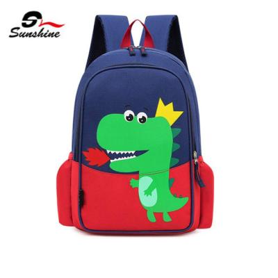 China Fashion Children Dinosaur Backpack 2022 Waterproof School Bags for sale