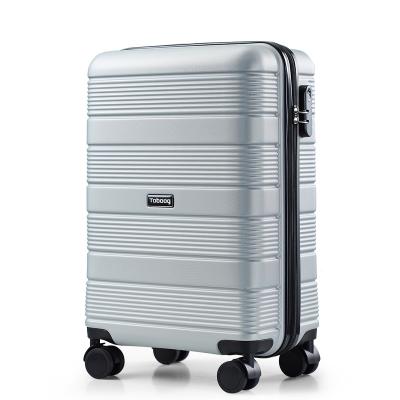 China 2022 Toboog Fashion ABS Rod Suitcase Luggage Abs Female Luggage Suitcase for sale