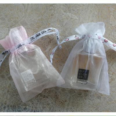 China Wholesale Recyclable Explosion Customized Logo Size Packaging Gift Organza Net Mesh Bags Promotional Small Pouch Cheap for sale