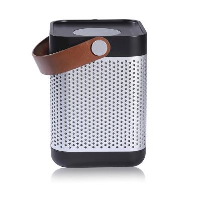 China EZCast Custom OEM 360 Degree Surround - Portable Wooden Metal Retro Mini Wireless Noise Outdoor Speaker for sale