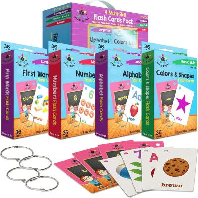 China Wholesale Education Custom Printing Playing Game Flash Cards Printing for sale