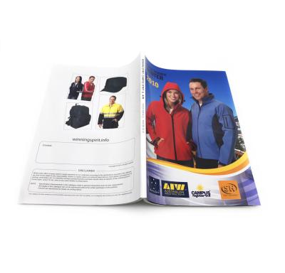 China Promotion catalog printing catalog printing brochure hot sale apparel catalogs print for sale