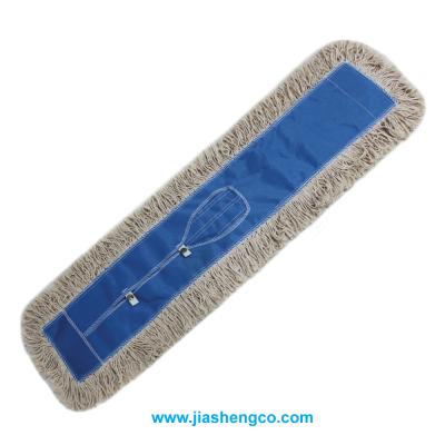 China Sustainable Industrial Dust Mop Flat Head With Durable Thread for sale