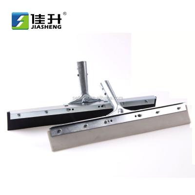 China Durable Heavy Duty Metal Floor Squeegees Floor Wiper With Rubber Blade for sale