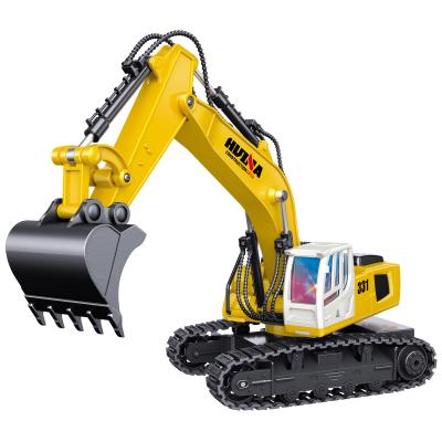 China Wholesale RC Hobby 2.4G RC Remote Control Excavator Truck Dump Huina Toys 1550 1561 1594 1582 for sale