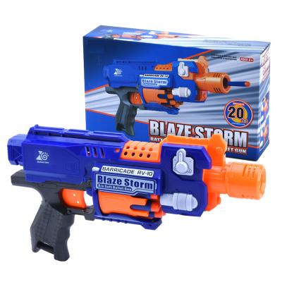 China Gun Toy with Bullets Toy Guns Electric with Pop and Foam Bullets Dart Blaster Long Range Shoot Guns for Boys 7053 for sale