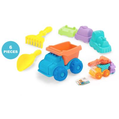 China Safe Play For Children China Factory Factory Beach Sand Seaside Eco Friendly Truck Toy Set For Children 2021 for sale