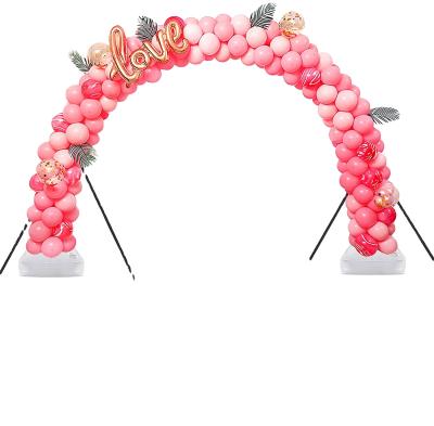 China Recommended to use 5-10 inch balloons. Arch Kit Set Balloon Balloon Stand with Water Fill Foot, Balloon Clips, Balloon Pump Knot Party Decorations for sale